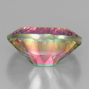 Mystic Quartz Gemstone in 18 x 13 mm (calibrated) Size for Sale, Mystic Quartz Stone in Top Rainbow Color