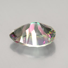 Mystic Quartz Gemstone in 13.6 x 9.8 mm Size for Sale, Mystic Quartz Stone in Top Rainbow Color
