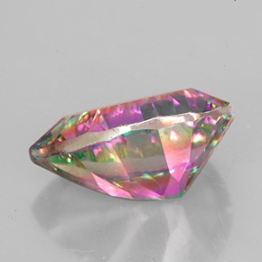 Mystic Quartz Gemstone in 13.9 x 9.8 mm Size for Sale, Mystic Quartz Stone in Top Rainbow Color