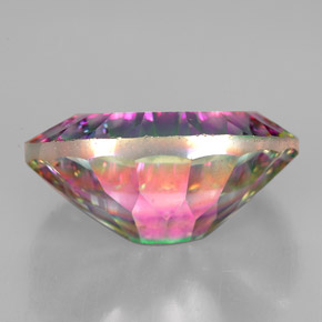 Mystic Quartz Gemstone in 18 x 13 mm (calibrated) Size for Sale, Mystic Quartz Stone in Top Rainbow Color