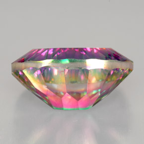 Mystic Quartz Gemstone in 18 x 13 mm (calibrated) Size for Sale, Mystic Quartz Stone in Top Rainbow Color