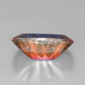 Mystic Quartz Gemstone in 21.8 x 13.8 mm Size for Sale, Mystic Quartz Stone in Top Rainbow Color