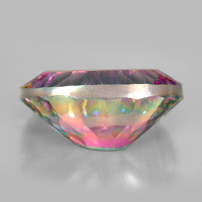 Mystic Quartz Gemstone in 18 x 13 mm (calibrated) Size for Sale, Mystic Quartz Stone in Top Rainbow Color