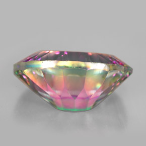 Mystic Quartz Gemstone in 18 x 13 mm (calibrated) Size for Sale, Mystic Quartz Stone in Top Rainbow Color