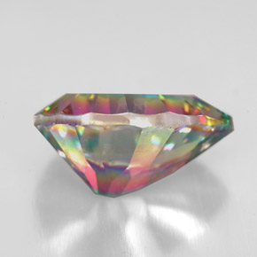 Mystic Quartz Gemstone in 13.9 x 10.2 mm Size for Sale, Mystic Quartz Stone in Top Rainbow Color