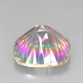 Mystic Quartz Gemstone in 20.1 x 20.1 mm Size for Sale, Mystic Quartz Stone in Top Rainbow Color