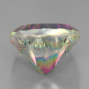 Mystic Quartz Gemstone in 20.3 x 20.1 mm Size for Sale, Mystic Quartz Stone in Top Rainbow Color