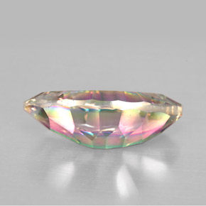Mystic Quartz Gemstone in 16 x 8 mm (calibrated) Size for Sale, Mystic Quartz Stone in Top Rainbow Color