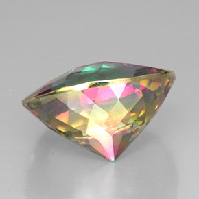 Mystic Quartz Gemstone in 21.9 mm Size for Sale, Mystic Quartz Stone in Top Rainbow Color