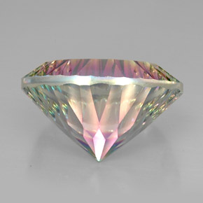 Mystic Quartz Gemstone in 25 mm Size for Sale, Mystic Quartz Stone in Top Rainbow Color