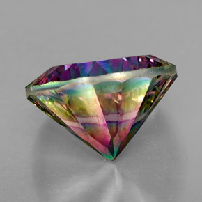 Mystic Quartz Gemstone in 13 mm (calibrated) Size for Sale, Mystic Quartz Stone in Top Rainbow Color