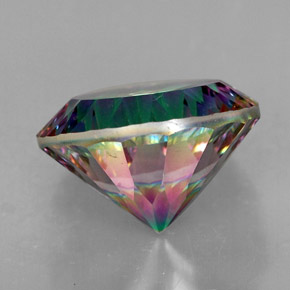 Mystic Quartz Gemstone in 13 mm (calibrated) Size for Sale, Mystic Quartz Stone in Top Rainbow Color