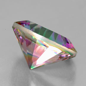 Mystic Quartz Gemstone in 13 mm (calibrated) Size for Sale, Mystic Quartz Stone in Top Rainbow Color