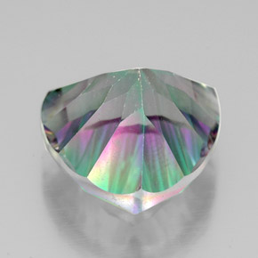 Mystic Quartz Gemstone in 13 x 13 mm (calibrated) Size for Sale, Mystic Quartz Stone in Top Rainbow Color