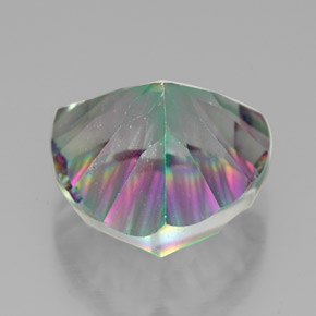 Mystic Quartz Gemstone in 13 x 13 mm (calibrated) Size for Sale, Mystic Quartz Stone in Top Rainbow Color