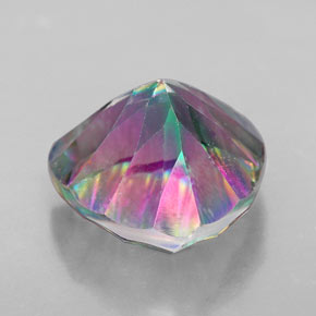 Mystic Quartz Gemstone in 13 x 13 mm (calibrated) Size for Sale, Mystic Quartz Stone in Multicolor Color