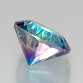 Mystic Quartz Gemstone in 18 mm Size for Sale, Mystic Quartz Stone in Top Rainbow Color