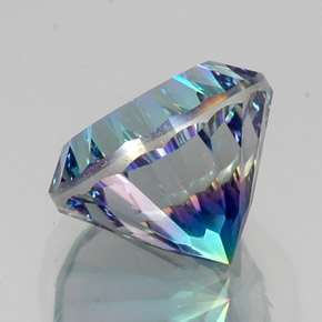 Mystic Quartz Gemstone in 14 mm (calibrated) Size for Sale, Mystic Quartz Stone in Top Rainbow Color