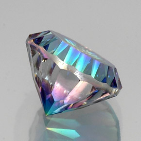 Mystic Quartz Gemstone in 14 mm (calibrated) Size for Sale, Mystic Quartz Stone in Top Rainbow Color