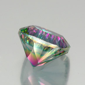 Mystic Quartz Gemstone in 16.2 x 16.2 mm Size for Sale, Mystic Quartz Stone in Top Rainbow Color