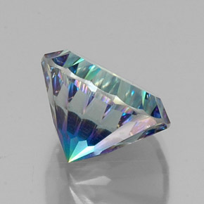 Mystic Quartz Gemstone in 14 mm (calibrated) Size for Sale, Mystic Quartz Stone in Top Rainbow Color