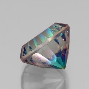 Mystic Quartz Gemstone in 14 mm (calibrated) Size for Sale, Mystic Quartz Stone in Top Rainbow Color
