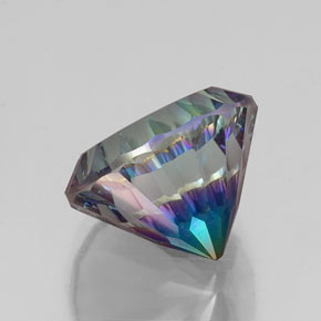 Mystic Quartz Gemstone in 14 mm (calibrated) Size for Sale, Mystic Quartz Stone in Top Rainbow Color