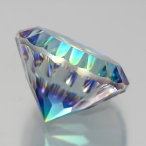 Mystic Quartz Gemstone in 14 mm (calibrated) Size for Sale, Mystic Quartz Stone in Top Rainbow Color