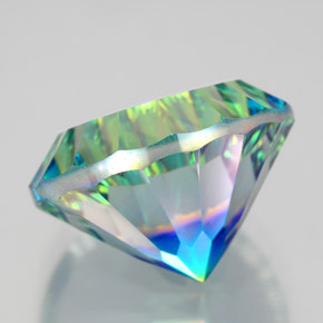 Mystic Quartz Gemstone in 14 mm (calibrated) Size for Sale, Mystic Quartz Stone in Top Rainbow Color