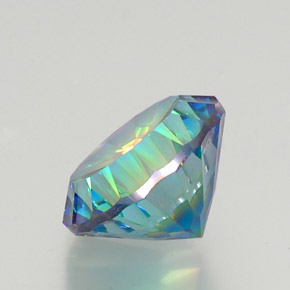 Mystic Quartz Gemstone in 14 mm (calibrated) Size for Sale, Mystic Quartz Stone in Top Rainbow Color