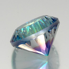 Mystic Quartz Gemstone in 18.1 mm Size for Sale, Mystic Quartz Stone in Top Rainbow Color