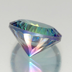 Mystic Quartz Gemstone in 18 mm Size for Sale, Mystic Quartz Stone in Top Rainbow Color