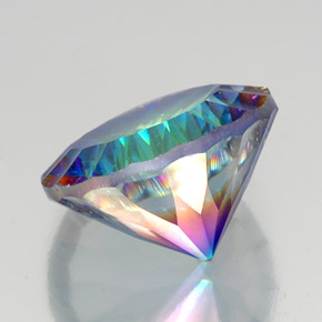 Mystic Quartz Gemstone in 18 mm Size for Sale, Mystic Quartz Stone in Top Rainbow Color