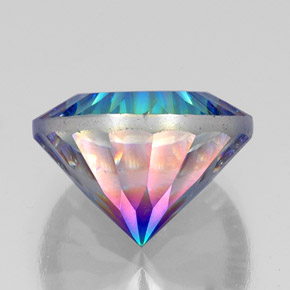 Mystic Quartz Gemstone in 18.1 mm Size for Sale, Mystic Quartz Stone in Top Rainbow Color