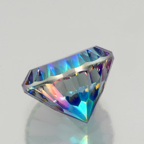 Mystic Quartz Gemstone in 14 mm (calibrated) Size for Sale, Mystic Quartz Stone in Top Rainbow Color