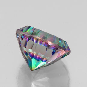 Mystic Quartz Gemstone in 14 mm (calibrated) Size for Sale, Mystic Quartz Stone in Top Rainbow Color