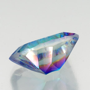 Mystic Quartz Gemstone in 16 x 12 mm (calibrated) Size for Sale, Mystic Quartz Stone in Top Rainbow Color