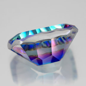 Mystic Quartz Gemstone in 16 x 12 mm (calibrated) Size for Sale, Mystic Quartz Stone in Top Rainbow Color