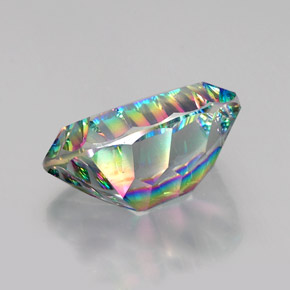 Mystic Quartz Gemstone in 20.1 x 14.9 mm Size for Sale, Mystic Quartz Stone in Top Rainbow Color