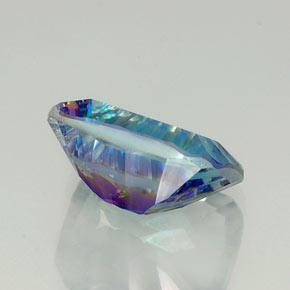Mystic Quartz Gemstone in 16 x 12 mm (calibrated) Size for Sale, Mystic Quartz Stone in Top Rainbow Color