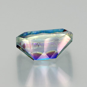 Mystic Quartz Gemstone in 16 x 12 mm (calibrated) Size for Sale, Mystic Quartz Stone in Top Rainbow Color
