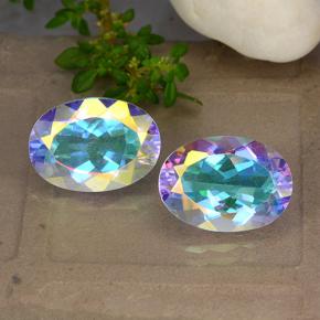 10.5ct Oval Facet Multicolor Mystic Quartz for sale thumb image of 10.5ct Oval Facet Multicolor Mystic Quartz (ID: 482678)
