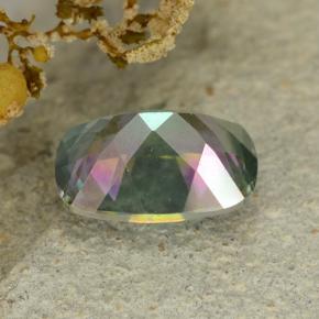 Mystic Quartz Gemstone in 8 x 6 mm (calibrated) Size for Sale, Mystic Quartz Stone in Multicolor Color