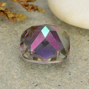 Mystic Quartz Gemstone in 8 x 8 mm Size for Sale, Mystic Quartz Stone in Multicolor Color