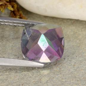 Mystic Quartz Gemstone in 8.2 x 7.8 mm Size for Sale, Mystic Quartz Stone in Multicolor Color