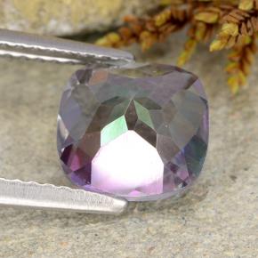 Mystic Quartz Gemstone in 8.2 x 8.2 mm Size for Sale, Mystic Quartz Stone in Multicolor Color