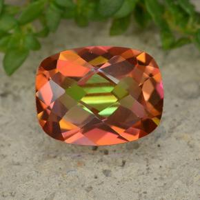 1.7ct Cushion Checkerboard Multicolor Mystic Quartz for sale thumb image of 1.7ct Cushion Checkerboard Multicolor Mystic Quartz (ID: 488084)