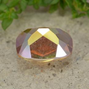 Mystic Quartz Gemstone in 9.1 x 7 mm Size for Sale, Mystic Quartz Stone in Multicolor Color