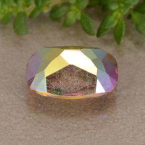 Mystic Quartz Gemstone in 8.9 x 6.9 mm Size for Sale, Mystic Quartz Stone in Multicolor Color