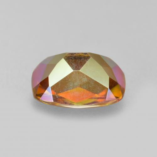 Mystic Quartz Gemstone in 9 x 6.9 mm Size for Sale, Mystic Quartz Stone in Multicolor Color